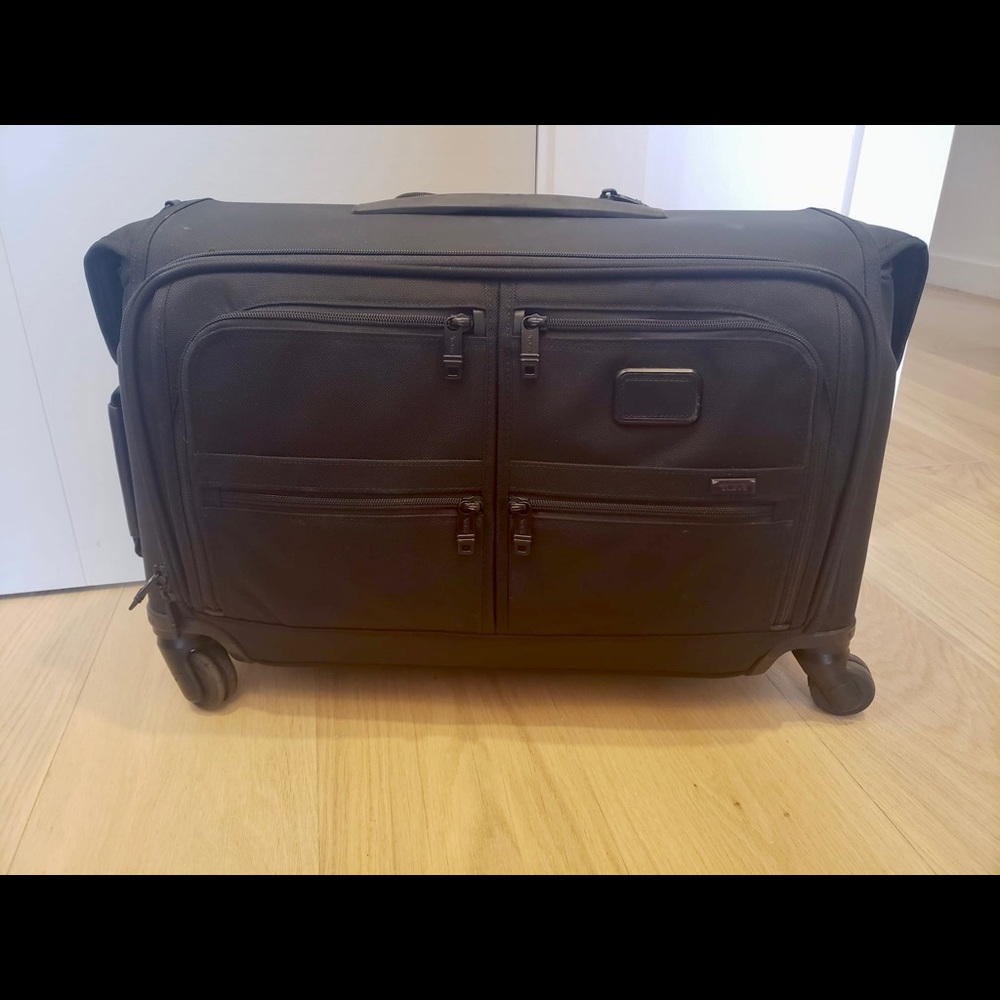 Tumi Alpha 2 carry-on 4-wheel garment bag